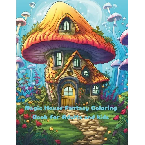 Magic House Fantasy Coloring Book for Adults and kids: Fantasy Designs for Fun and Relaxation for adutls