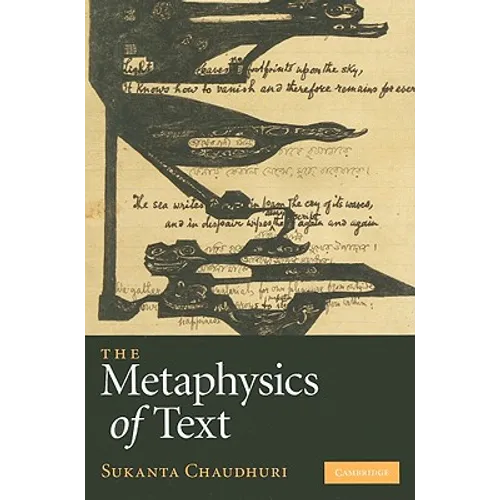The Metaphysics of Text