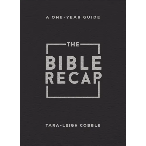 The Bible Recap: A One-Year Guide to Reading and Understanding the Entire Bible, Personal Size--Black Bonded Leather