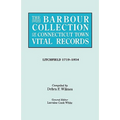 Barbour Collection of Connecticut Town Vital Records. Volume 23: Litchfield 1719-1854