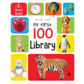 My First 100 Library: Boxset of 5 Early Learning Board Books for Kids/Children (Homeschool / Preschool / Baby/Toddler)