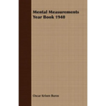 Mental Measurements Year Book 1940