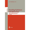 Rewriting Techniques and Applications: 12th International Conference, Rta 2001, Utrecht, the Netherlands, May 22-24, 2001. Proceedings