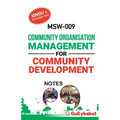 MSW-009 Community Organisation Management for Community Development