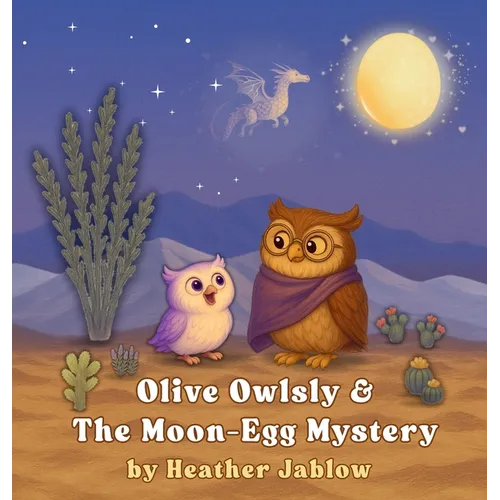 Olive Owlsly & The Moon-Egg Mystery: A bedtime desert tale about wonder, starry skies, and the magic of imagination