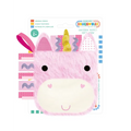 Sensory Snuggables Unicorn Puppet Soft Book