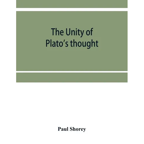 The unity of Plato's thought