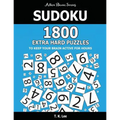 Sudoku: 1800 Extra Hard Puzzles To Keep Your Brain Active For Hours: Active Brain Series Book