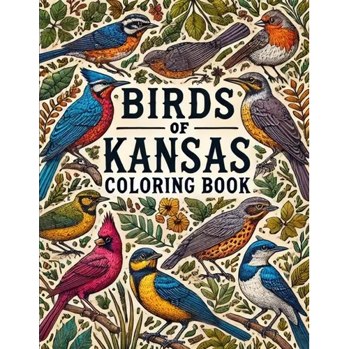 Birds of Kansas Coloring Book