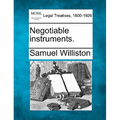Negotiable Instruments.