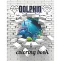 Dolphin coloring book: A Coloring book for adults of 35 amazing Dolphin Coe Stress relief Book Designs Paperback