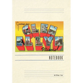 Vintage Lined Notebook Greetings from Glen Ellyn, Illinois
