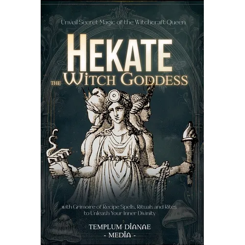 Hekate the Witch Goddess: Unveil Secret Magic of the Witchcraft Queen, with Grimoire of Recipe Spells, Rituals and Rites to Unleash Your Inner Divinit - Paperback