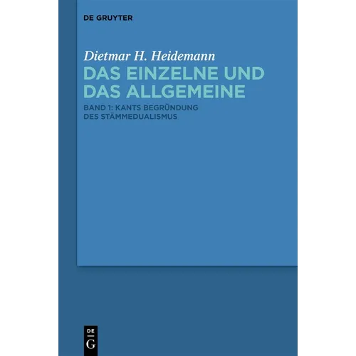 Kants Begründung des Stämmedualismus