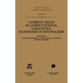 Current Issues in Computational Linguistics: In Honour of Don Walker