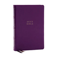 KJV Holy Bible: Compact Bible with 43,000 Center-Column Cross References, Purple Leathersoft, Red Letter, Comfort Print (Thumb Indexing): King James V