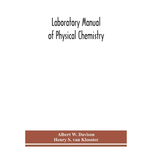 Laboratory Manual Of Physical Chemistry