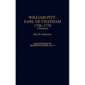 William Pitt, Earl of Chatham, 1708-1778: A Bibliography