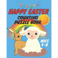 happy easter counting puzzle book: A Fun Guessing Game Book for kids - Fun & Interactive Picture Book for Preschoolers and Toddlers - easter coloring