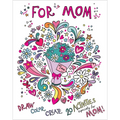 For Mom: Coloring Book: Color-Your-Own Art & Activity Book