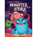 Color My Own Monster Story: An Immersive, Customizable Coloring Book for Kids (That Rhymes!)
