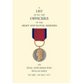 1815 List of All the Officers of the Army and Royal Marines on Full and Half-Pay with an Index.