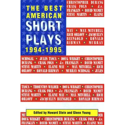 The Best American Short Plays 1994-1995