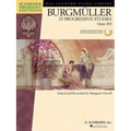 Burgmuller - 25 Progressive Studies, Opus 100 Book/Online Audio [With CD]