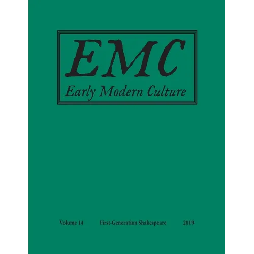 Early Modern Culture:: Vol. 14