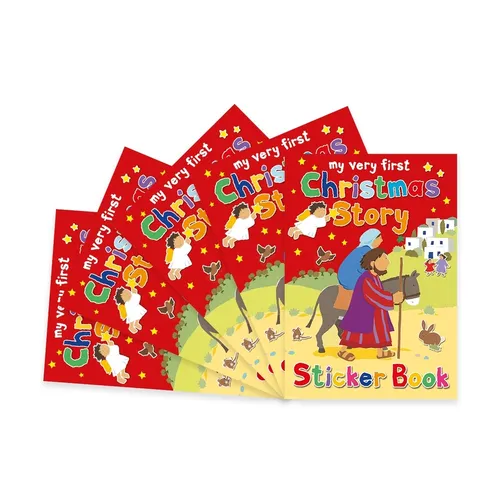Christmas Story Sticker Book: Pack of 5