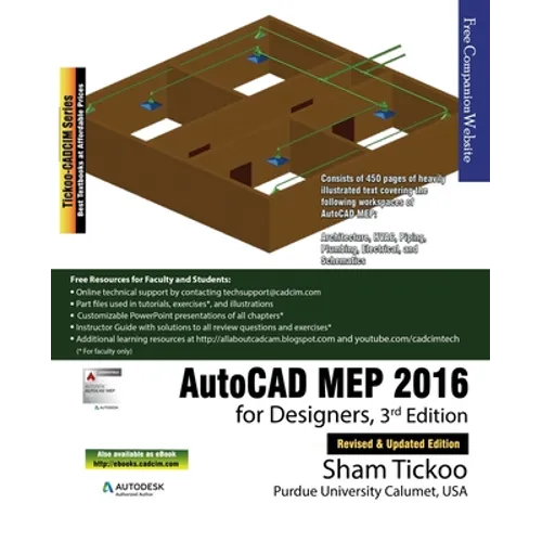 AutoCAD MEP 2016 for Designers, 3rd Edition