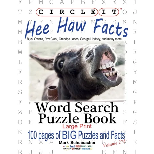 Circle It, Hee Haw Facts, Word Search, Puzzle Book