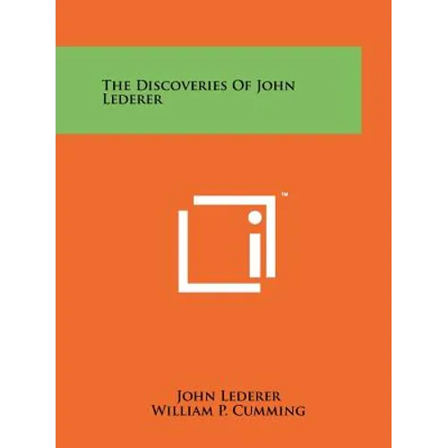 The Discoveries Of John Lederer