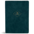 CSB Women's Study Bible, Peacock Leathertouch, Indexed