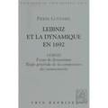 Leibniz Et La Dynamique En 1692
