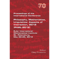 Proceedings of the International Conference Philosophy, Mathematics, Linguistics: Aspects of Interaction, 2012 (PhML-2012): Euler International Mathem