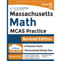 MCAS Test Prep: 5th Grade Math Practice Workbook and Full-length Online Assessments: Next Generation Massachusetts Comprehensive Assessment System Stu