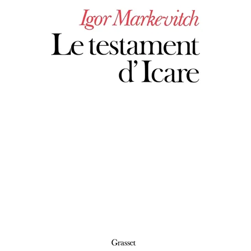 Le testament d'Icare
