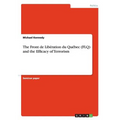 The Front de Libération du Québec (FLQ) and the Efficacy of Terrorism