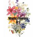 World Flowers A Z: Creative Coloring with Fun-Facts
