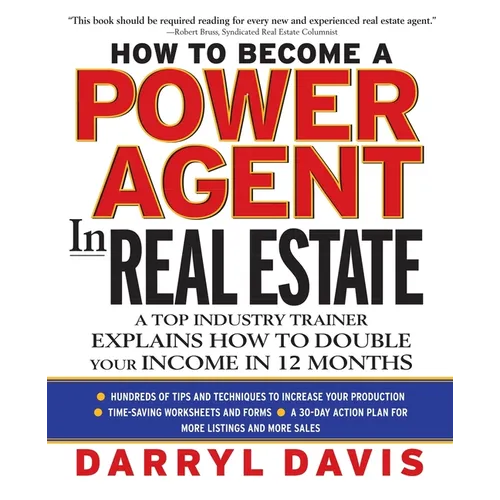 How to Become a Power Agent in Real Estate (Pb)