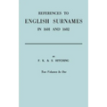 References to English Surnames in 1601 and 1602