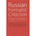 Russian Formalist Criticism: Four Essays, Second Edition