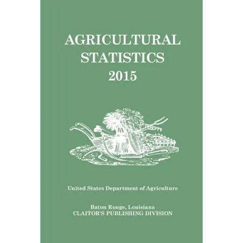 Agricultural Statistics 2015