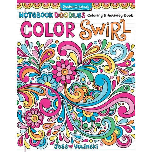 Notebook Doodles Color Swirl: Coloring & Activity Book