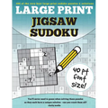 Large Print Jigsaw Sudoku: 100 large print jigsaw sudoku puzzles