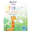 My First I can draw Wild Animals lion, elephant, panda, and many more Ages 5 and up: Fun for boys and girls, PreK, Kindergarten