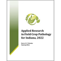 Applied Research in Field Crop Pathology for Indiana, 2022