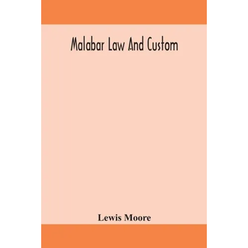 Malabar Law And Custom