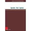 Sprache - Text - System